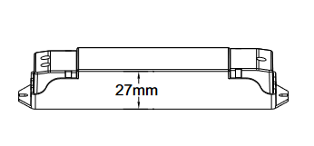 DOTLUX LED Funk-Empfänger/Dimmer Fusion Technology Triac Empfänger 2,0A 1 Kanal 100 - 240V AC