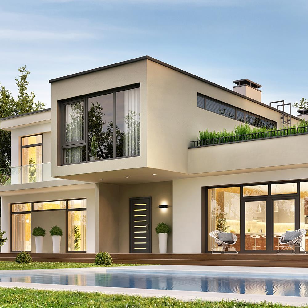 DOTLUX LED-Wandleuchte BRICK 15W COLORselect schwarz