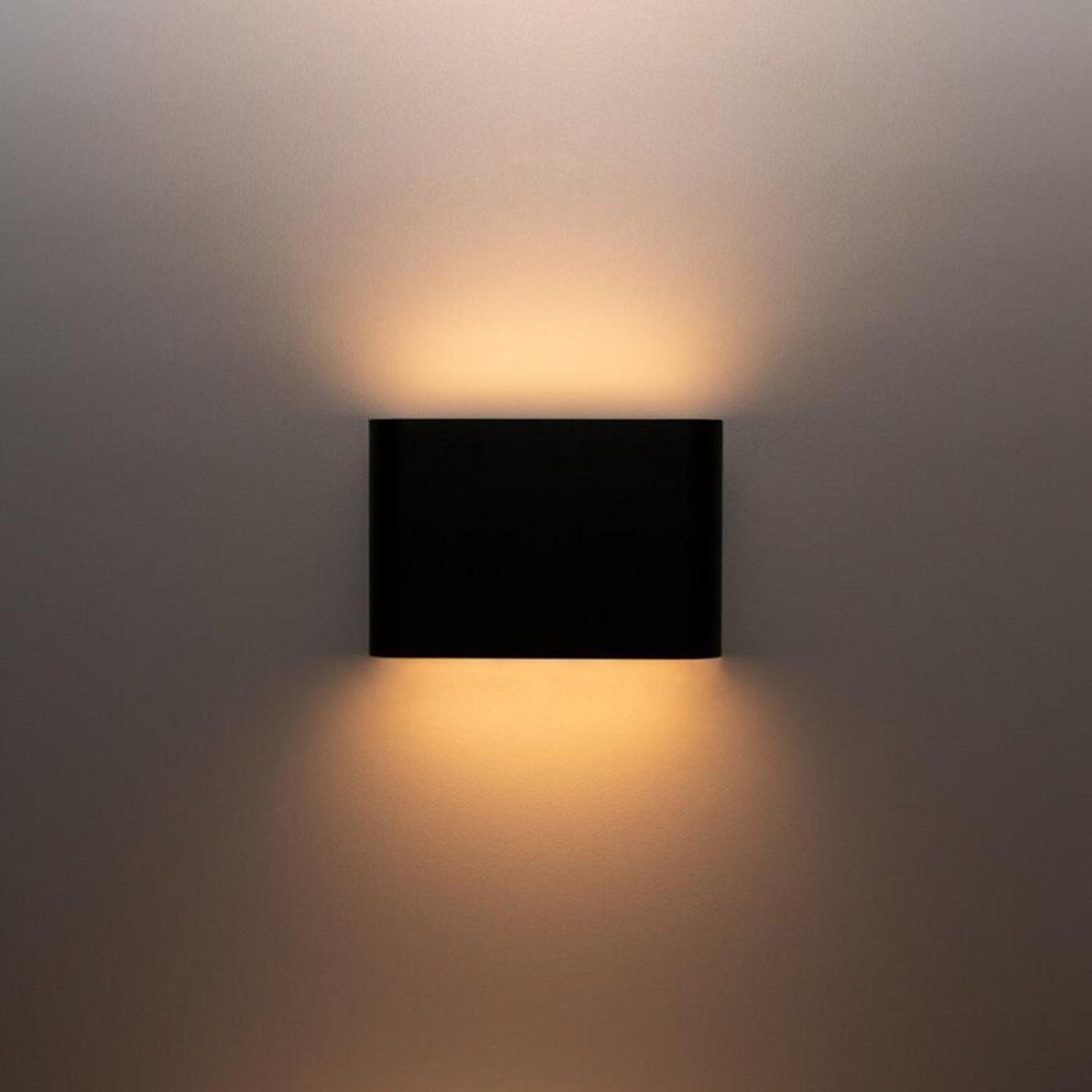 DOTLUX LED-Wandleuchte FLASK 10W 3000K schwarz