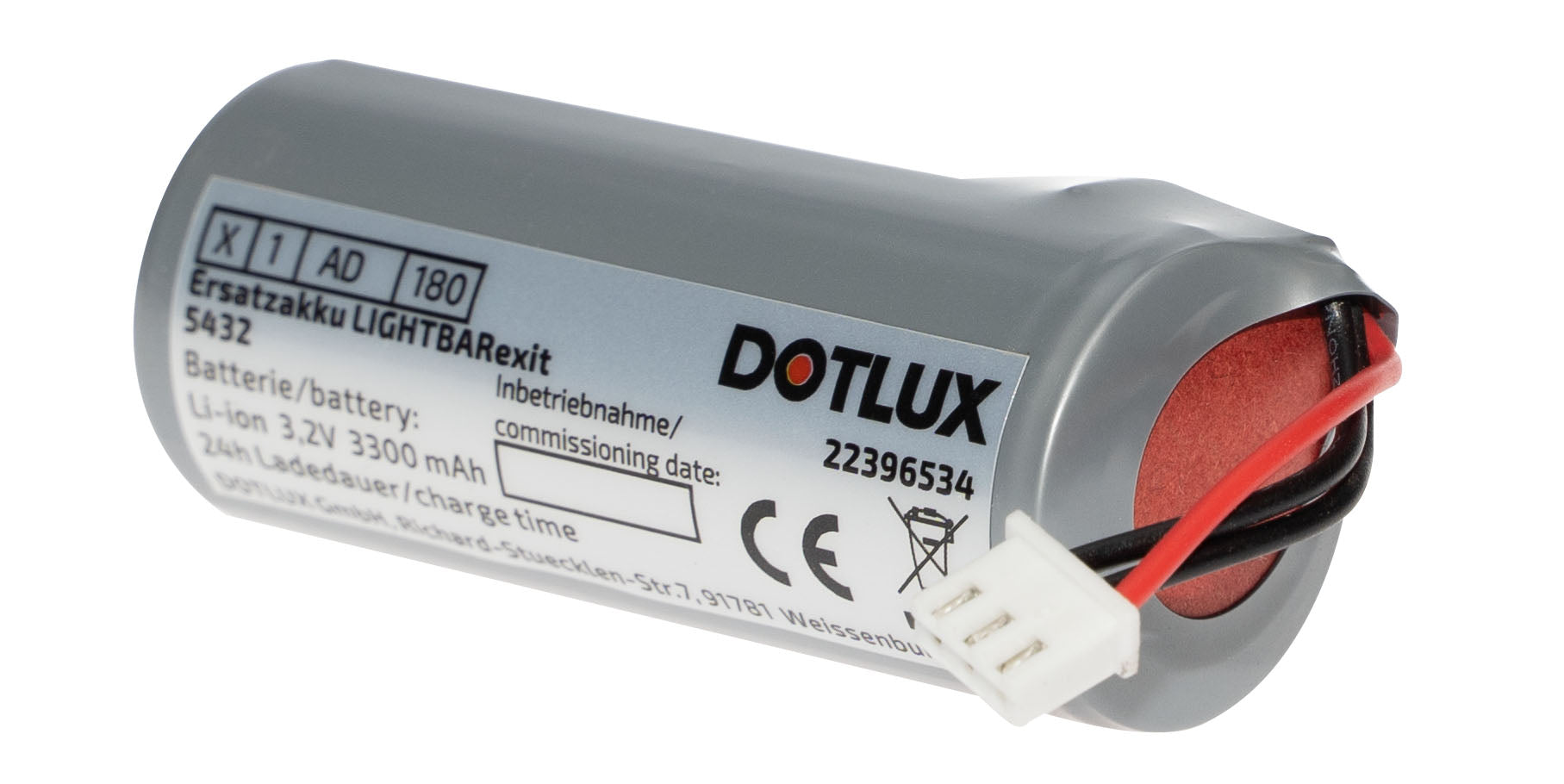 DOTLUX Ersatzakku für LED-Balkenleuchte LIGHTBARexit