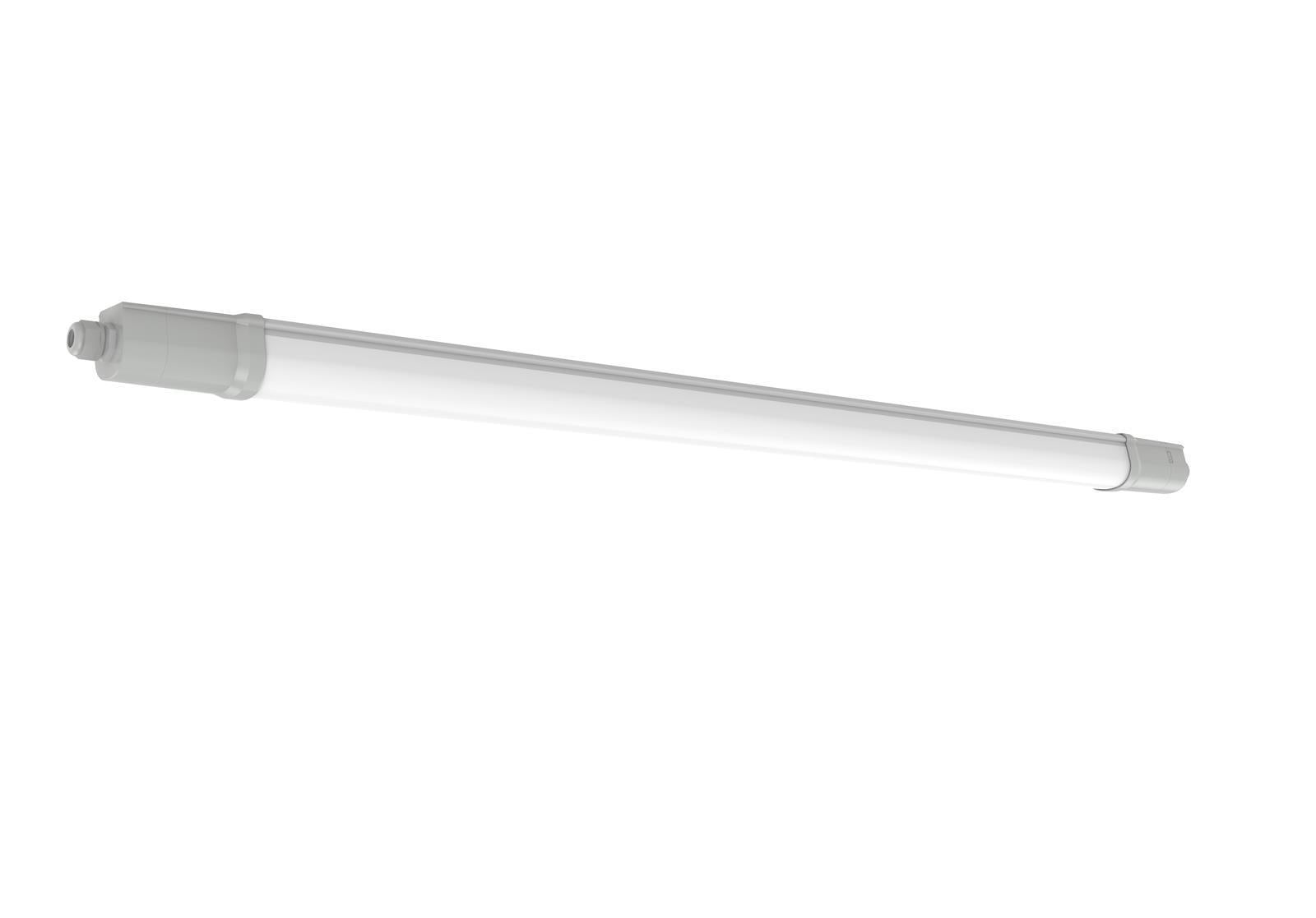 DOTLUX LED-Feuchtraumleuchte MISTRALsmart 28W/40W 4000K POWERselect IP65 1500mm durchverdrahtet