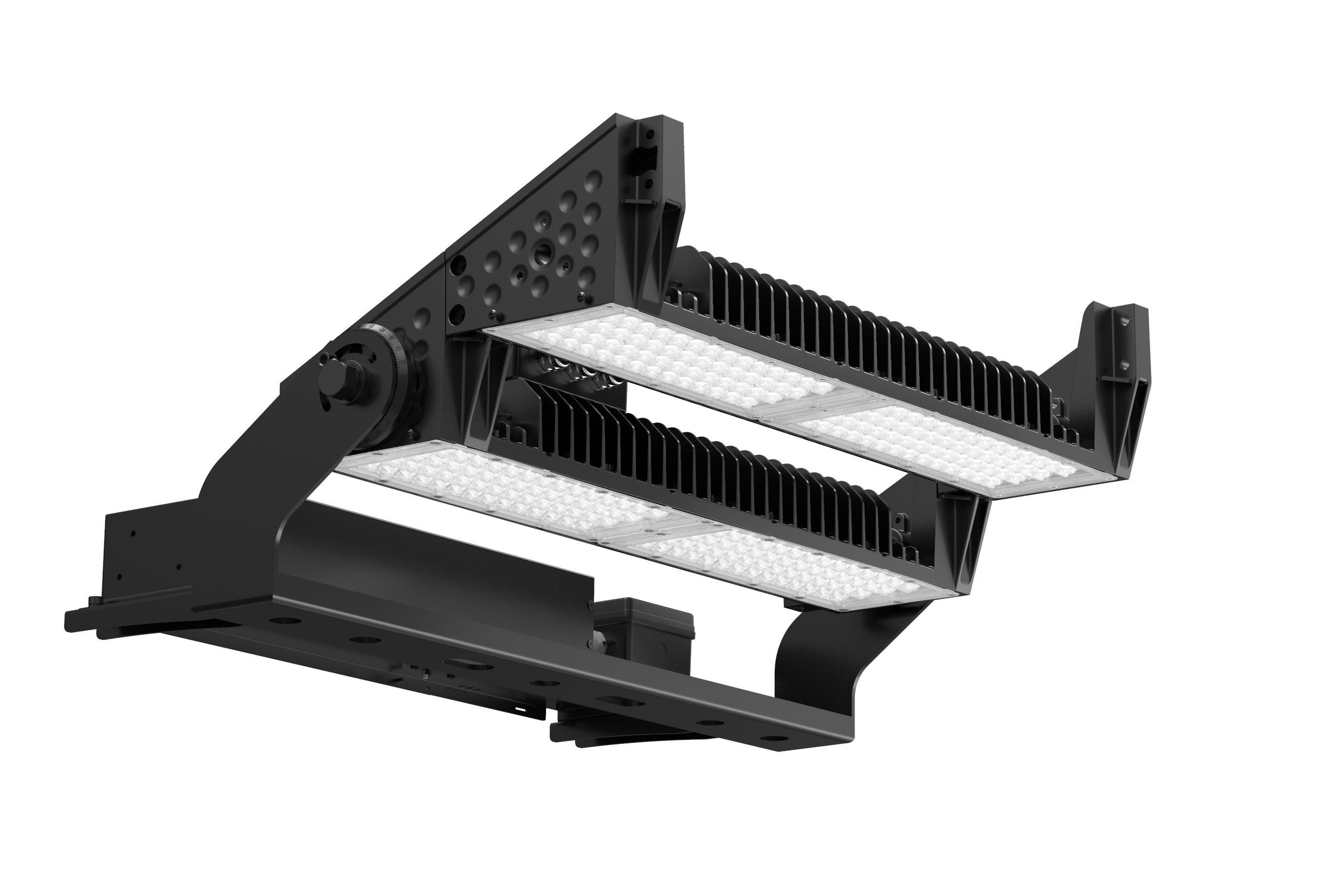 DOTLUX LED-Fluter HLFsport 800W 3000K 1-10V dimmbar 80*12° Abstrahlwinkel