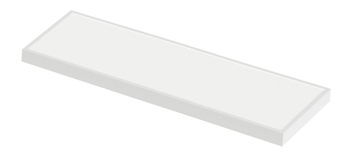 DOTLUX LED-Aufbauleuchte PANELbig-ugr 295x1195mm 34W COLORselect mit 4poligem Stecker für HCL inkl. Netzteil B-Ware
