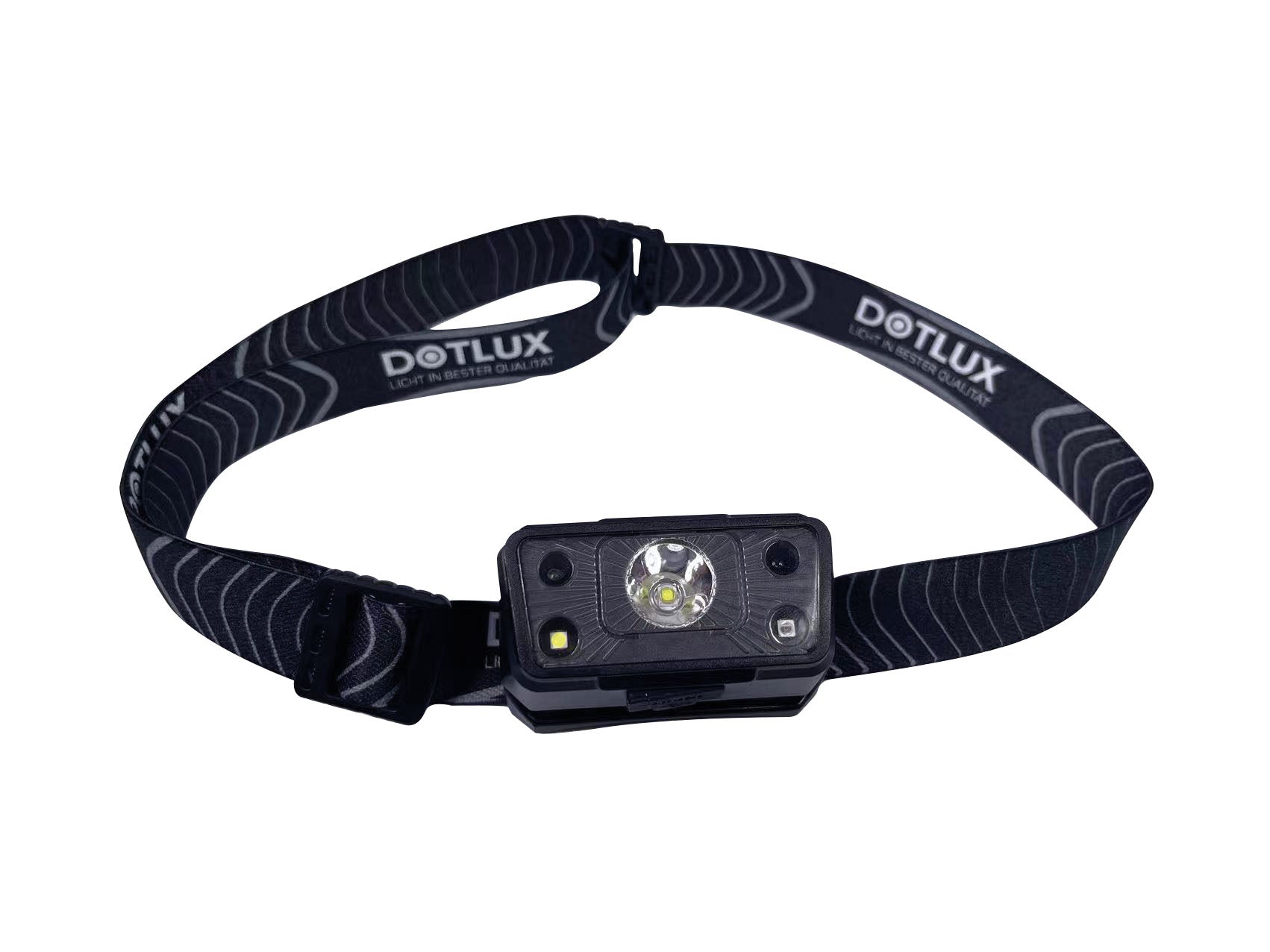 DOTLUX Thekenaufsteller Stirnlampe bestückt Set 8 Stück