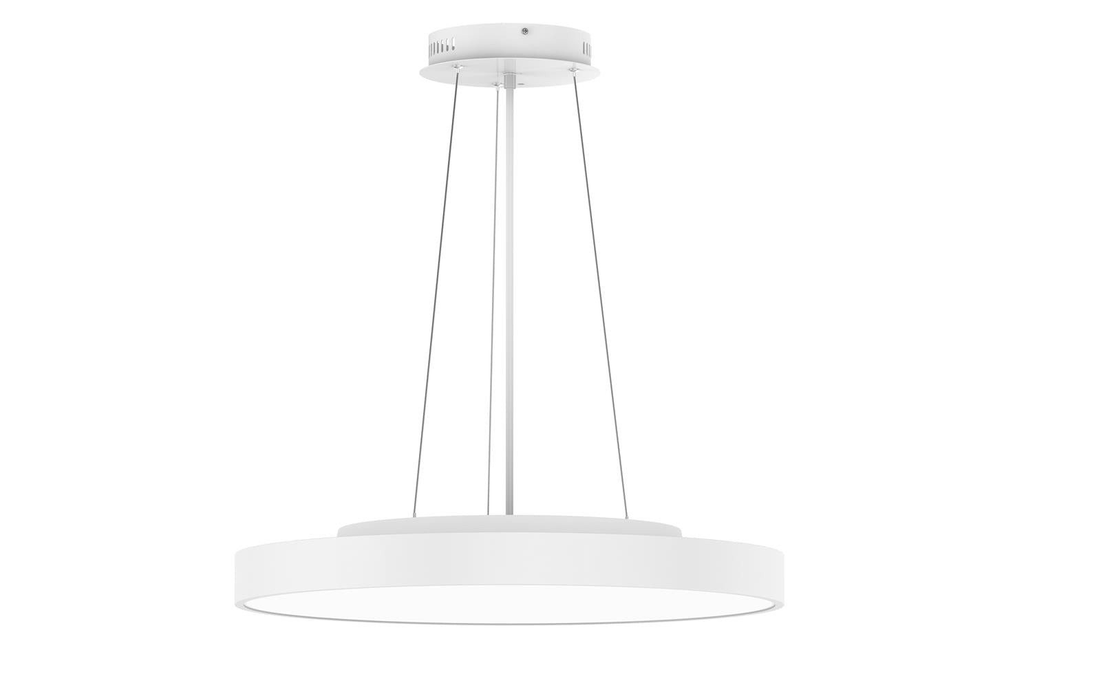 DOTLUX LED-Leuchte DISCugr Ø1000mm 90W COLORselect und DALI weiß