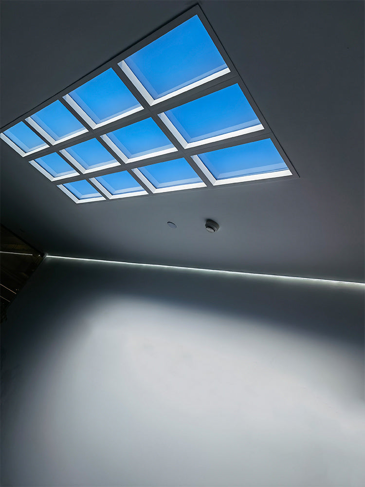 DOTLUX LED-Einbauleuchte SUNLIGHThcl 620x310mm 50W 2700-5700K Tuya