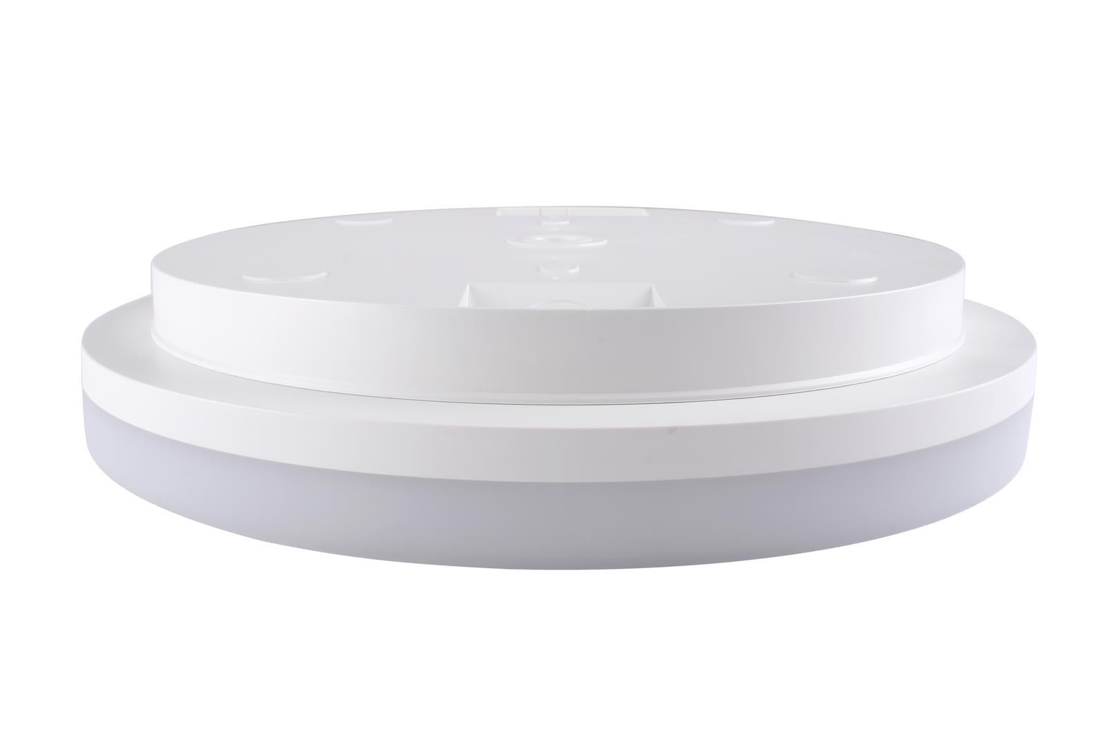 DOTLUX LED Aufbauleuchte SURFACEeco Ø220x51mm 17W 3000/4000/5700K COLORselect weiß