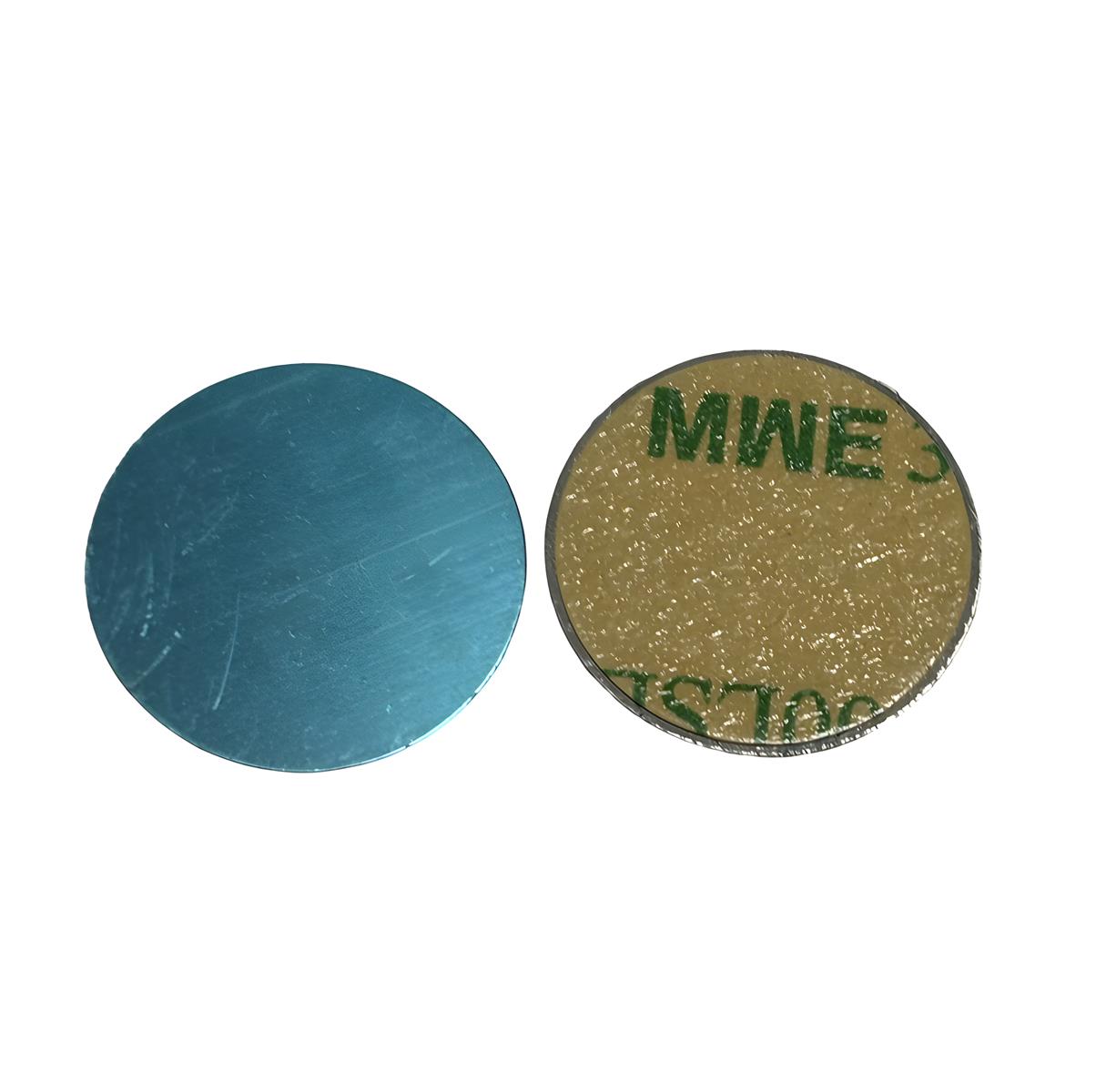 DOTLUX Metallplättchen mit Klebeband Ø20mm für QUICK-FIX