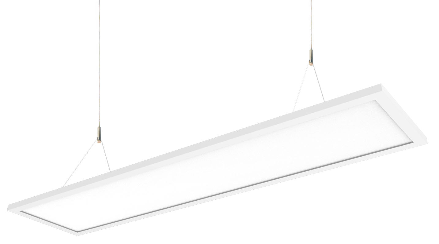 DOTLUX LED-Büroleuchte HOVER 41W COLORselect UGR<19 weiß