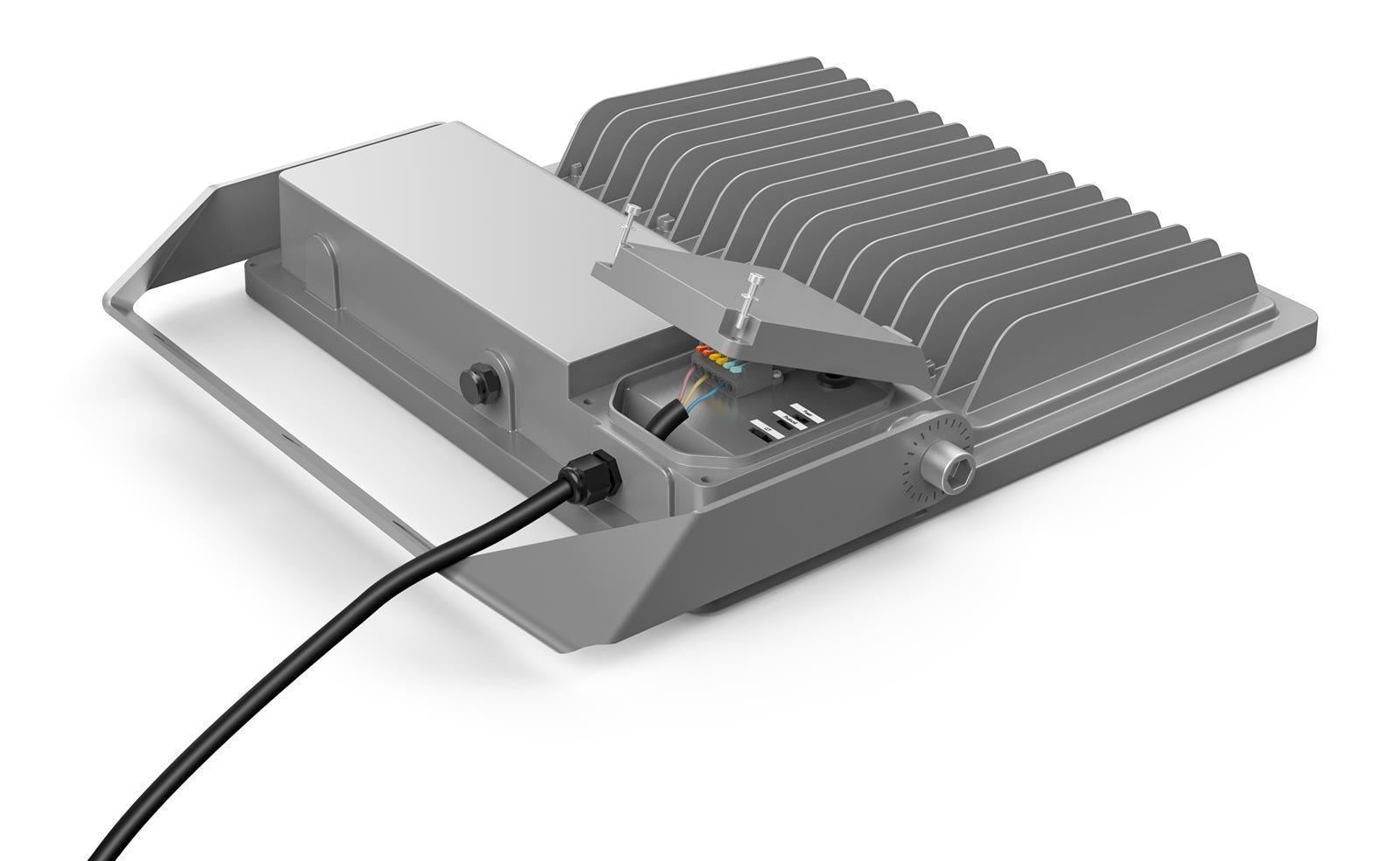 DOTLUX LED-Fluter LENSone max. 300W 60° Abstrahlwinkel POWERselect COLORselect Sensor