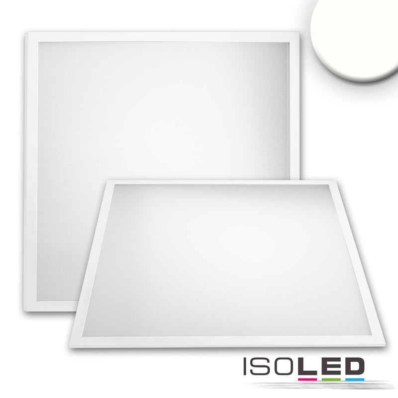 LED Panel Professional Line 625 UGR<19 8H, 36W, Rahmen weiß RAL 9016, neutralweiß, Push/DALI dimmbar