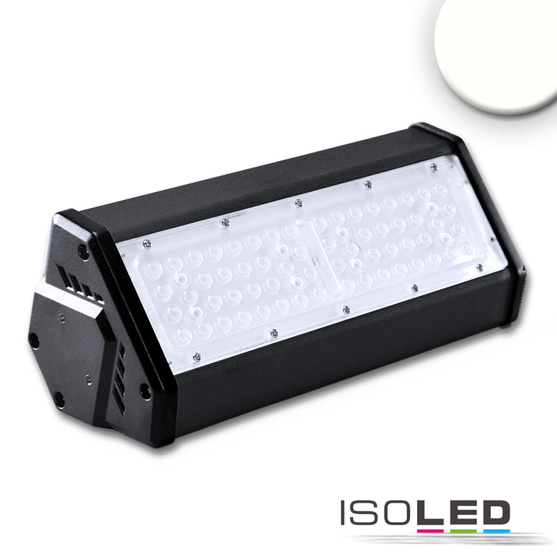 LED Hallenleuchte LN 50W, IK10, IP65, neutralweiß, 30°x70°, 1-10V dimmbar