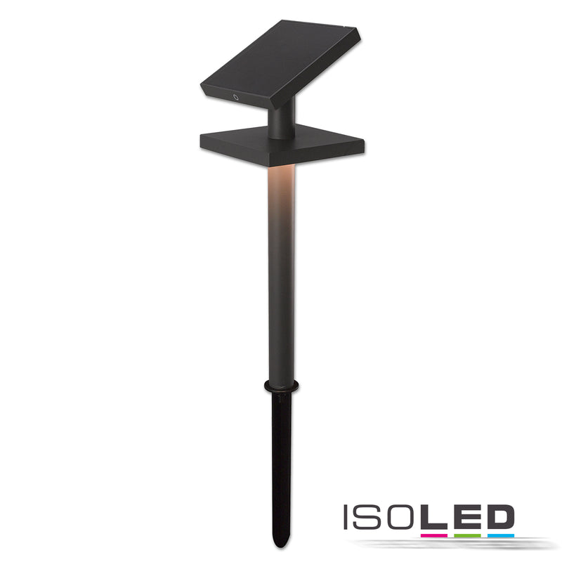 LED SOLAR Weg- und Gartenleuchte mit Helligkeitssensor, 1.3W, IP54, warmweiß