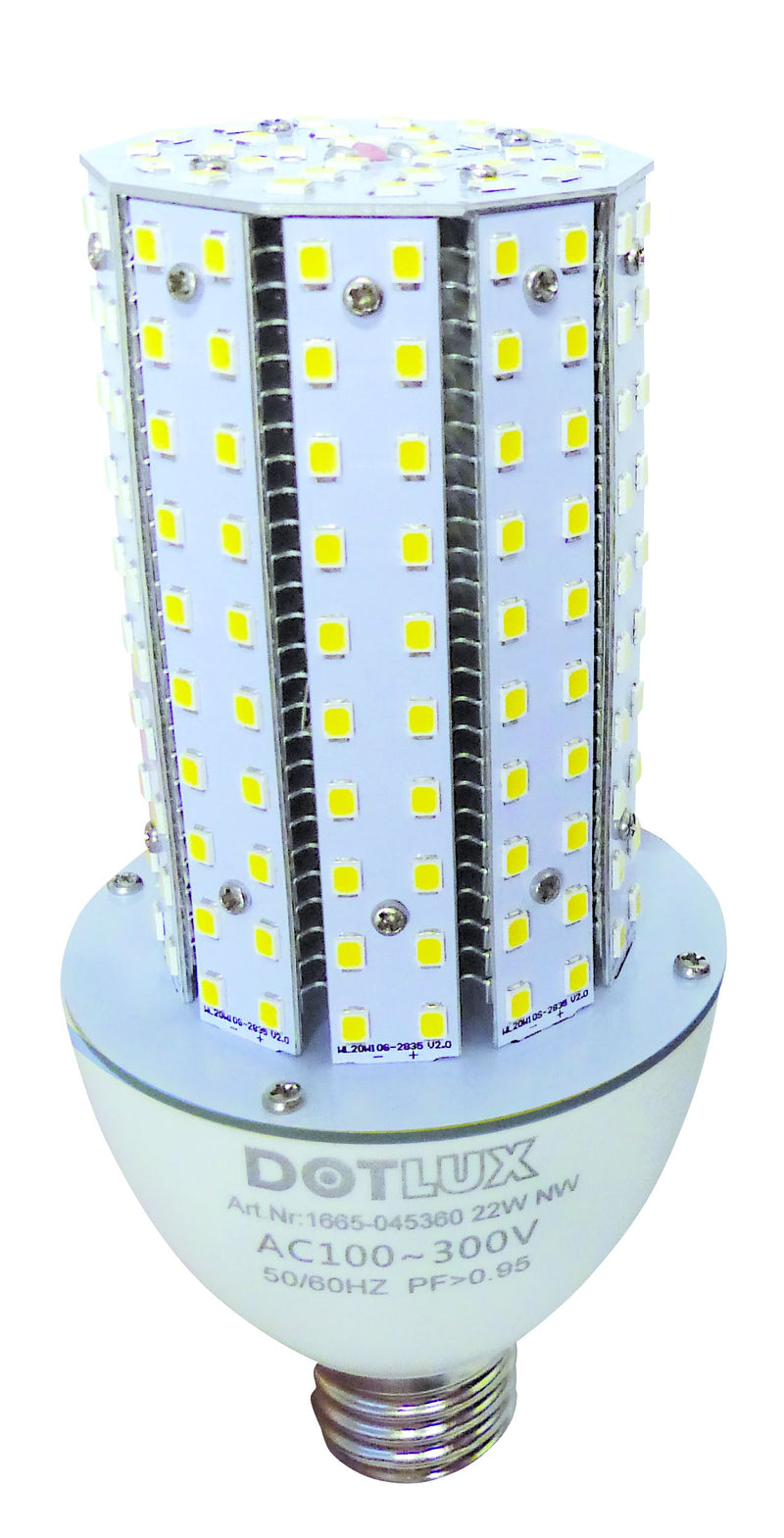 DOTLUX LED-Strassenlampe RETROFITastrodim E27 18W 2700K