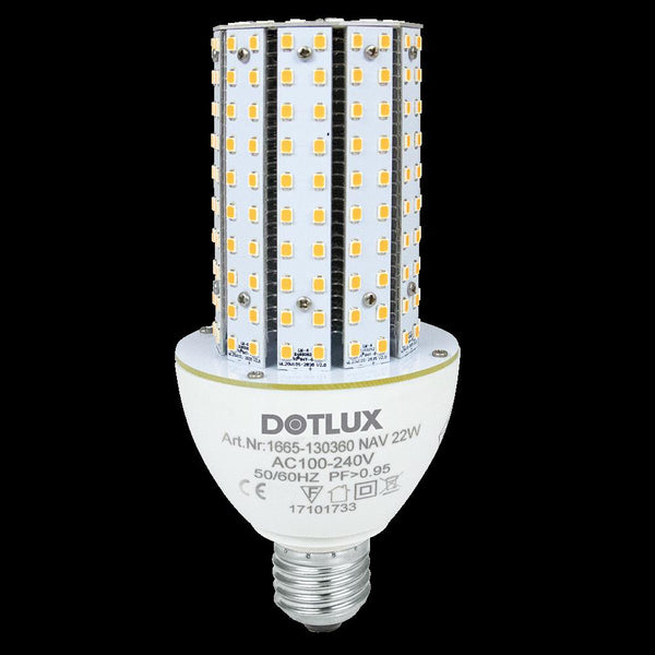 DOTLUX LED-Strassenlampe RETROFITnav E27 18W 2100K