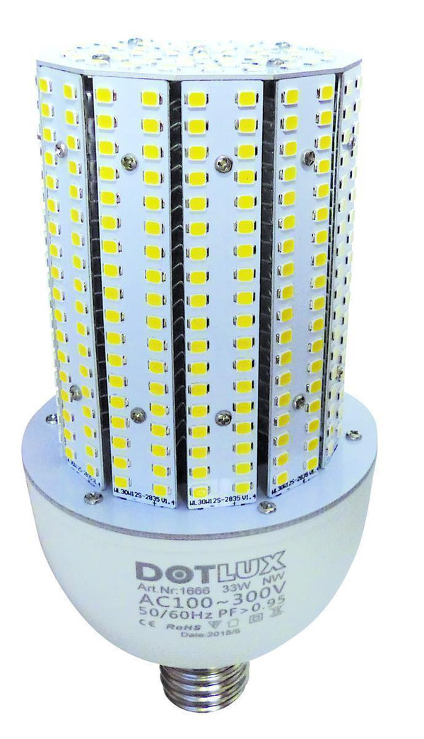 DOTLUX LED-Strassenlampe RETROFITnano E27 33W 3000K