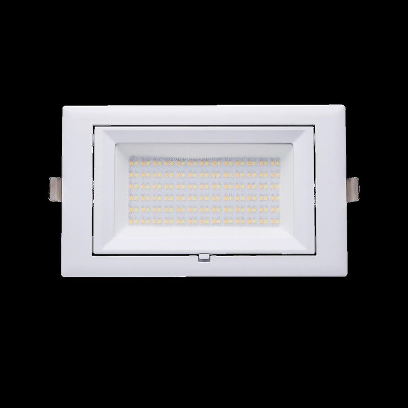 DOTLUX LED-Deckeneinbaustrahler FLEXA COLORselect, POWERselect 28W/38W 60° schwenkbar