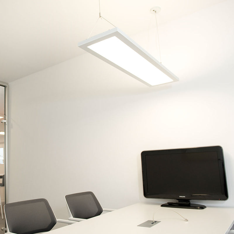 DOTLUX LED-Büroleuchte OFFICE 1200x300mm 54W COLORselect dimmbar 1-10V UGR<19 (inkl. Abhängung)