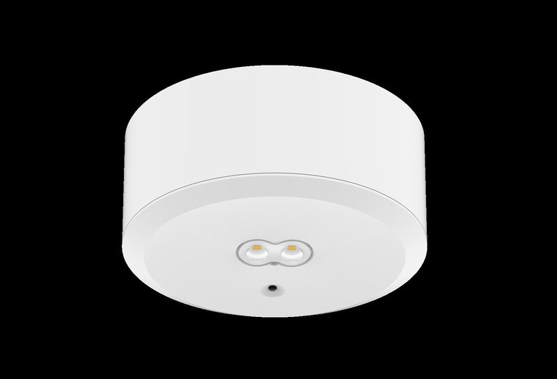 DOTLUX LED-Sicherheitsleuchte EXITtop mit Selbsttest inkl. 2 austauschbaren Linsen weiß 3h