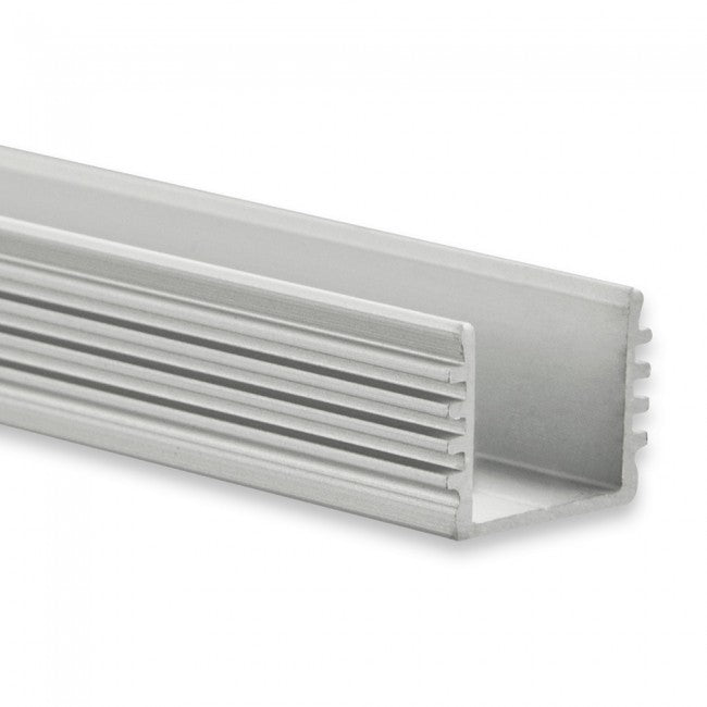 Alu-Aufbau-Profil Typ DXA5 200 cm für LED-Streifen bis 12 mm