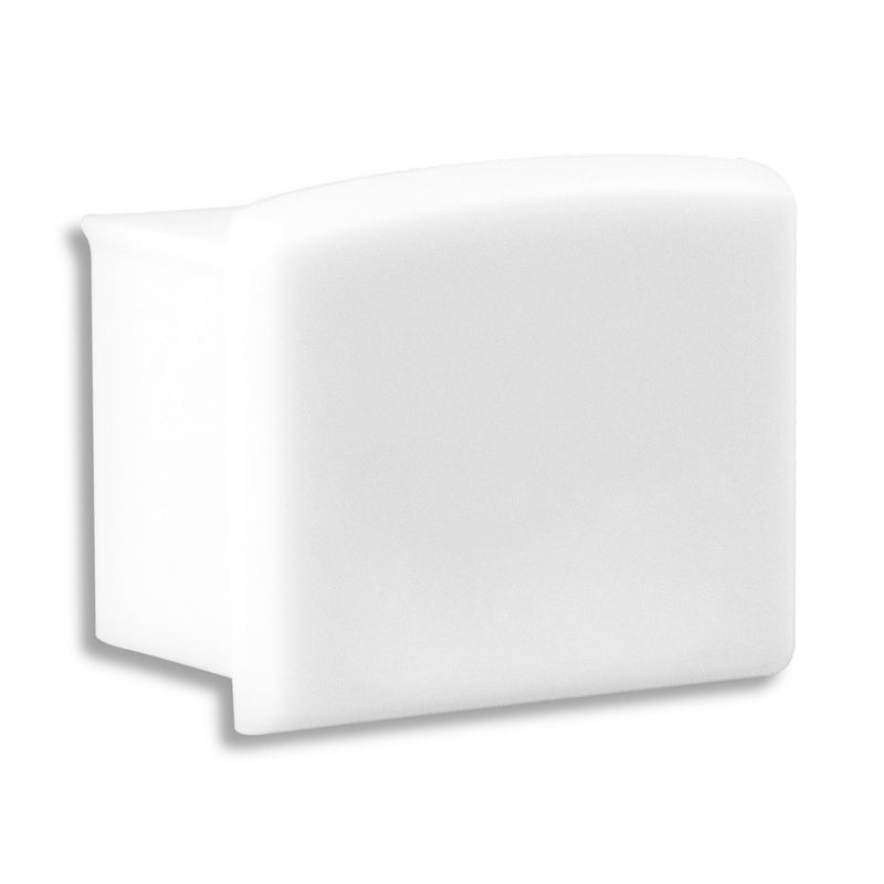 PVC-Endkappe für Profil/Abdeckung DXA5/C weiß