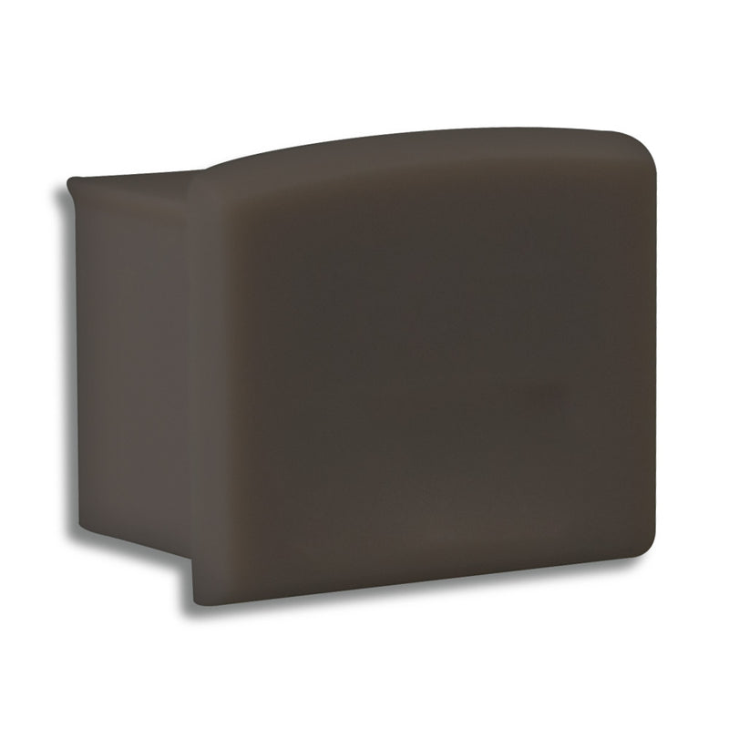 PVC-Endkappe für Profil/Abdeckung DXA5/C schwarz