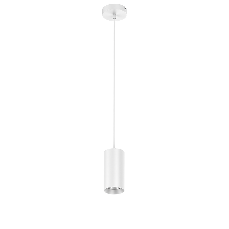DOTLUX Abhängeset weiß für LED-Leuchte SLIMvario Ø80x160mm 18W 3000K
