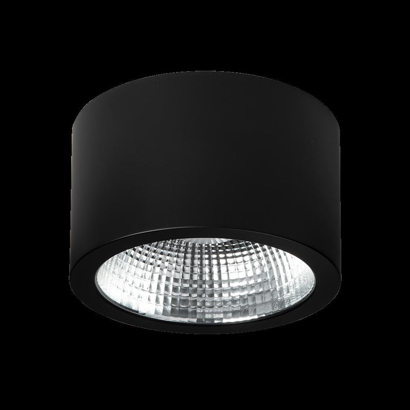 DOTLUX LED Leuchte CIRCLEugr-top 25W 3000/4000/5700K COLORselect schwarz