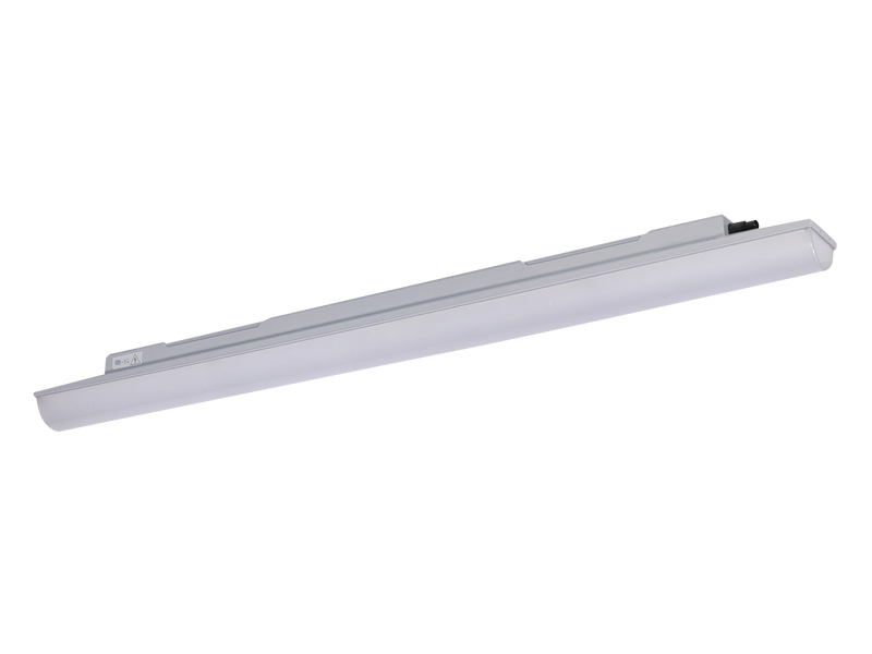 DOTLUX LED-Feuchtraumleuchte HIGHFORCEabs IP66/IP69 1455mm 27W 4000K IK06 1x3-polig