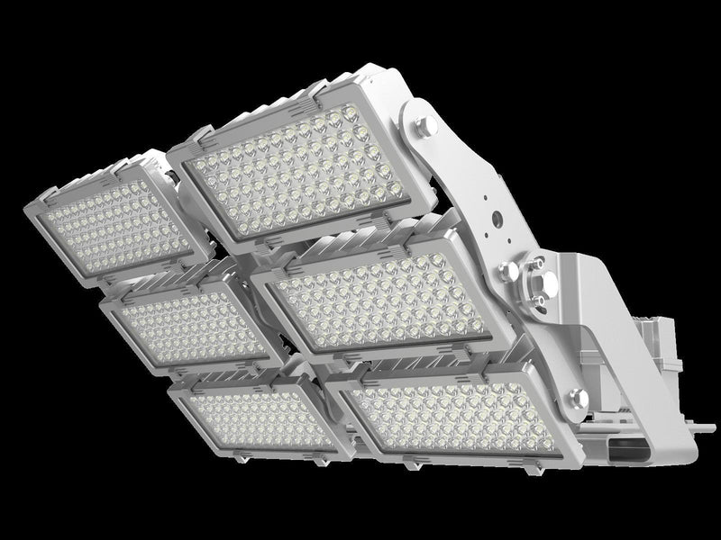 DOTLUX LED-Fluter HLFplus 1200W 5000K 1-10V dimmbar 15° Abstrahlwinkel