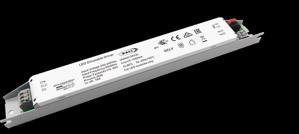 LED-Netzteil CV 24V DC 0-30W 0-1,25A dimmbar DALI IP20 linear