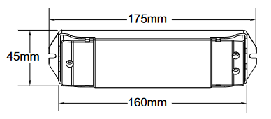 DOTLUX LED-Verstärker max. 576W für zweifarbige LED-Streifen 2 Kanäle 2x8 A (12-36V)