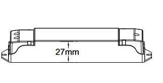 DOTLUX LED-Verstärker max. 576W für zweifarbige LED-Streifen 2 Kanäle 2x8 A (12-36V)